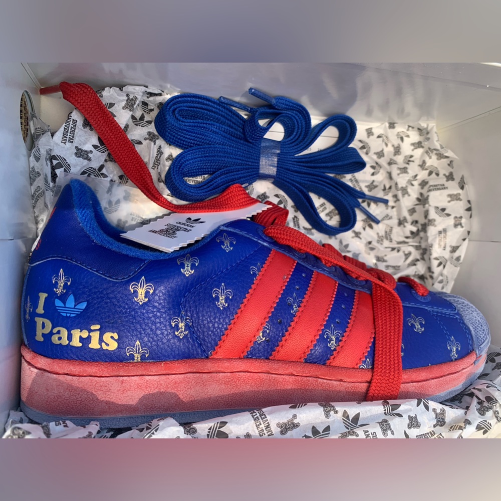 Adidas Superstar 2 City Ve 35th Anniversary Paris 6 1/2 US